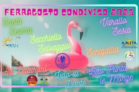 6° EDIZIONE DEL FERRAGOSTO NATURISTA CONDIVISO 2025
